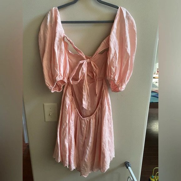 Mable Marlee Scallop Embo Dress Size Large - Picture 7 of 10